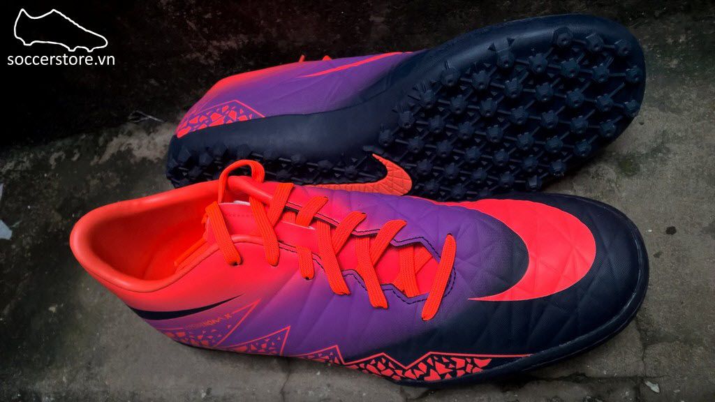 nike hypervenom phelon tf purple